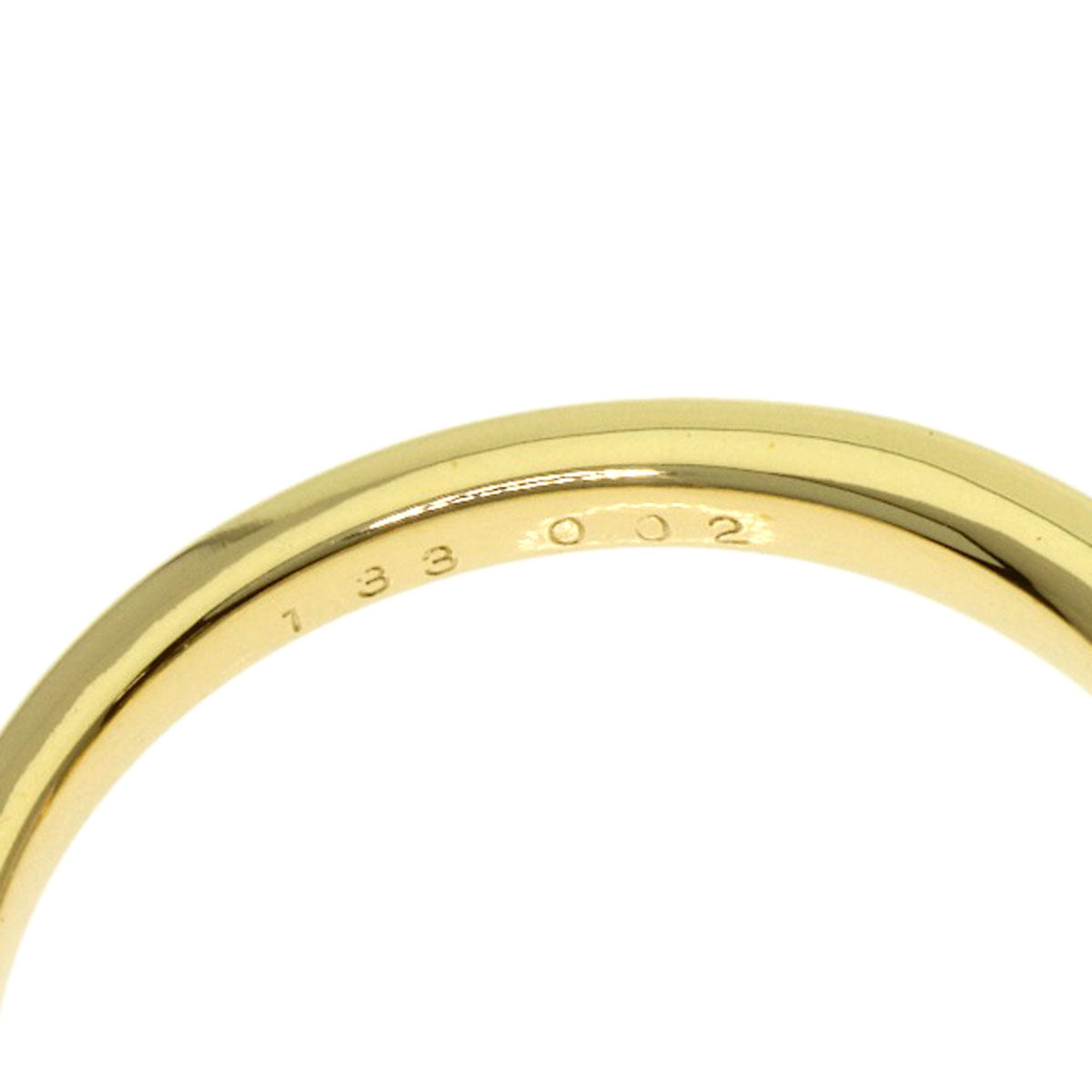 Ponte Vecchio Citrin Diamond Ring K18 Yellow Gold Ladies [Used]