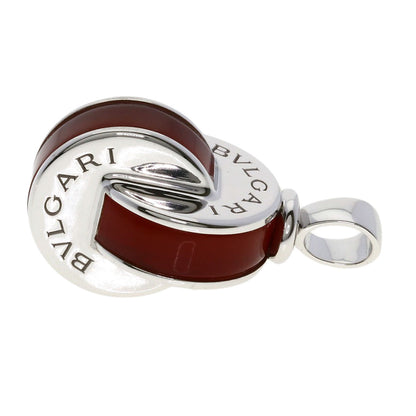 BVLGARI Omnia Agate Pendant top K18 White Gold Ladies [Used]