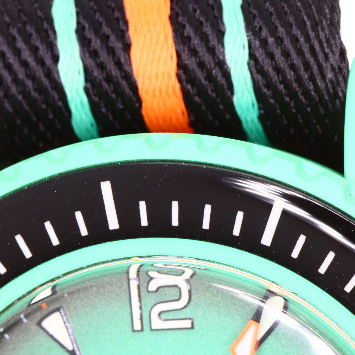Swatch Blancpain Collaboration Scuba Fifty Fathoms Indian Ocean Watches Ceramic/Nylon mens