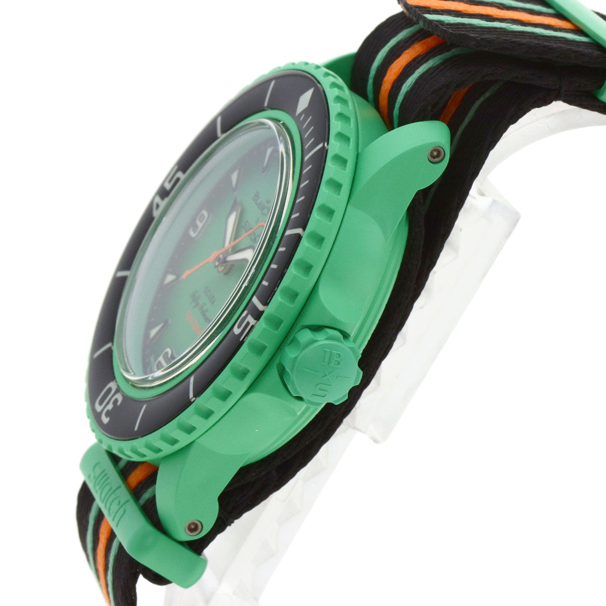Swatch Blancpain Collaboration Scuba Fifty Fathoms Indian Ocean Watches Ceramic/Nylon mens