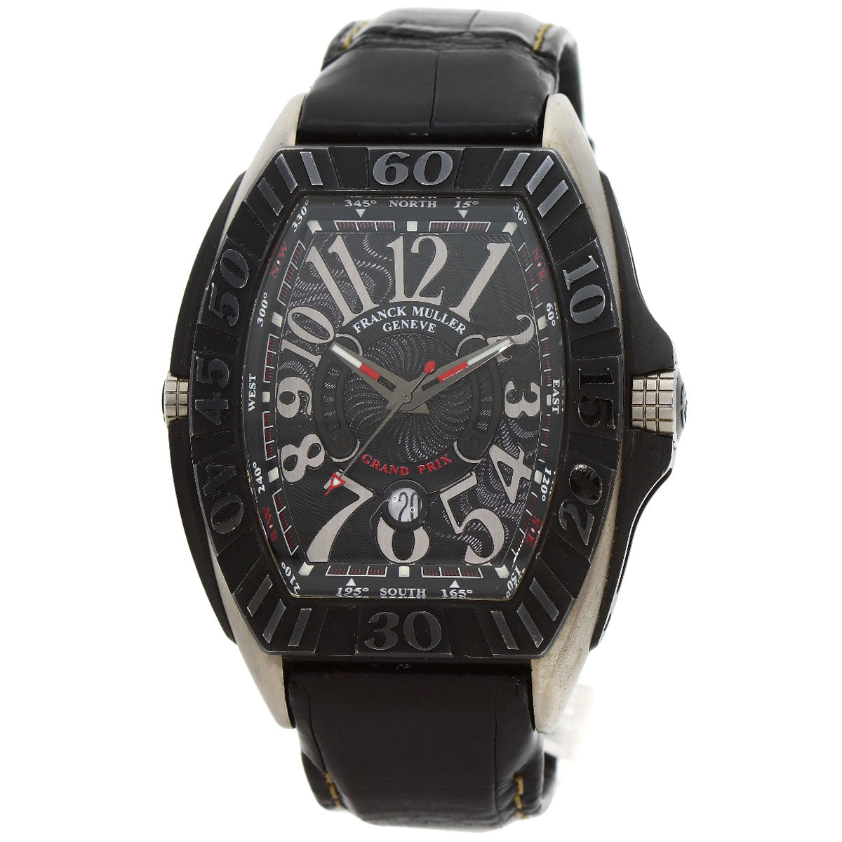 FRANCK MULLER Conquistador Grand Prix Watches 9900SCGP Titanium/Leather mens