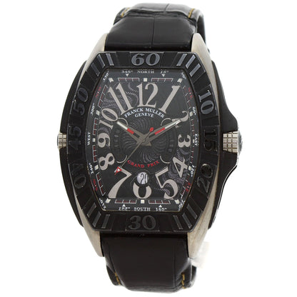 FRANCK MULLER Conquistador Grand Prix Watches 9900SCGP Titanium/Leather mens