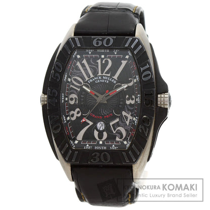 FRANCK MULLER Conquistador Grand Prix Watches 9900SCGP Titanium/Leather mens