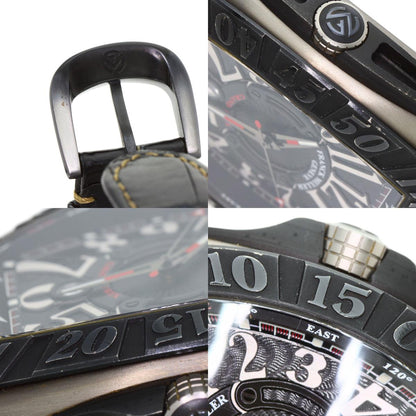 FRANCK MULLER Conquistador Grand Prix Watches 9900SCGP Titanium/Leather mens