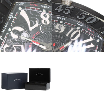 FRANCK MULLER Conquistador Grand Prix Watches 9900SCGP Titanium/Leather mens