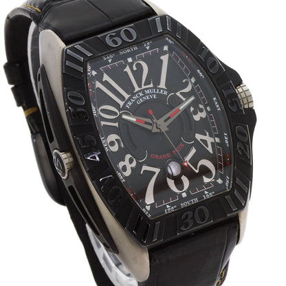 FRANCK MULLER Conquistador Grand Prix Watches 9900SCGP Titanium/Leather mens