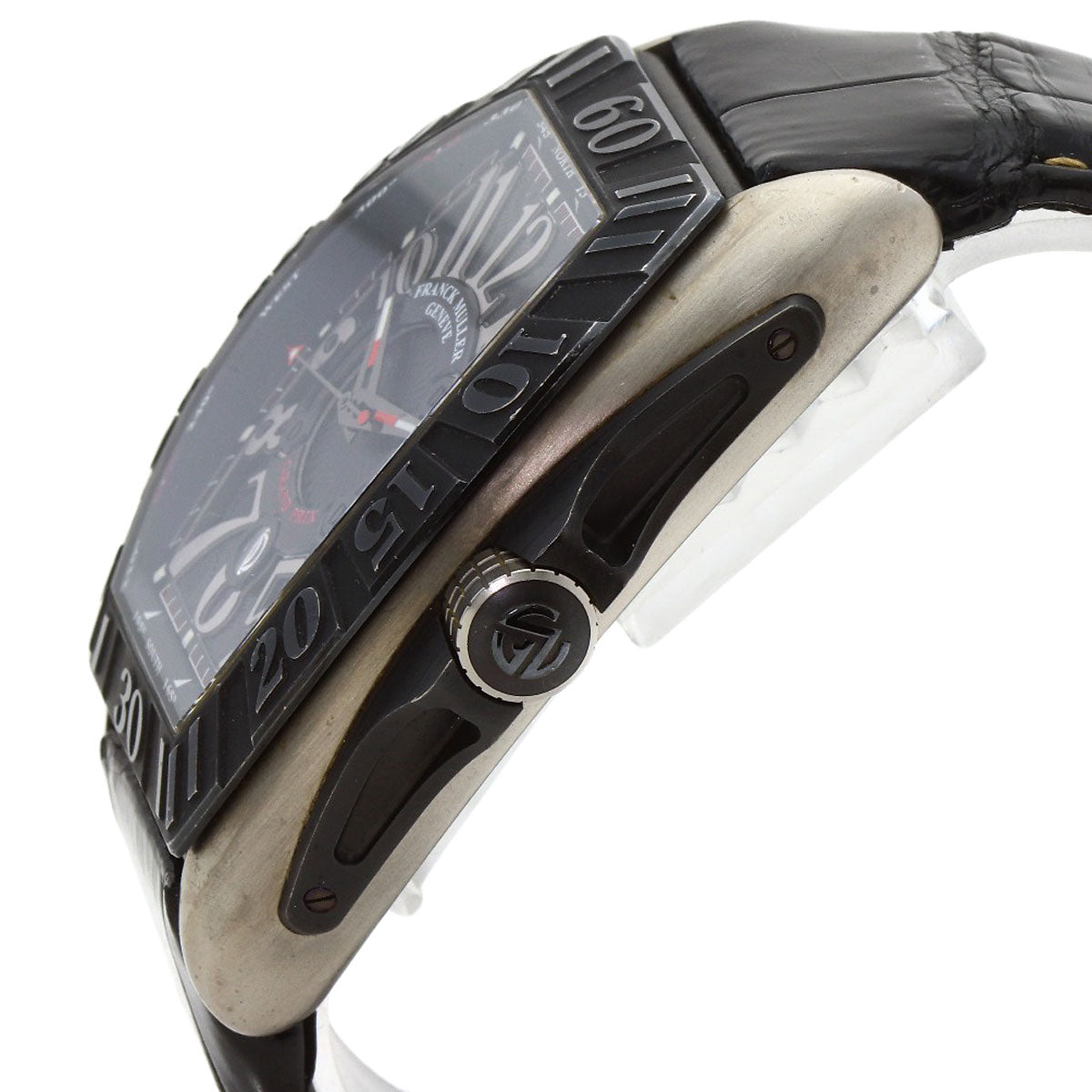 FRANCK MULLER Conquistador Grand Prix Watches 9900SCGP Titanium/Leather mens