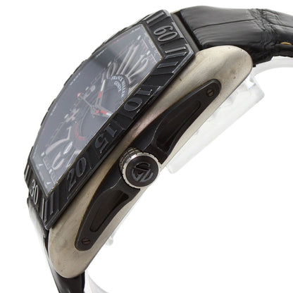 FRANCK MULLER Conquistador Grand Prix Watches 9900SCGP Titanium/Leather mens