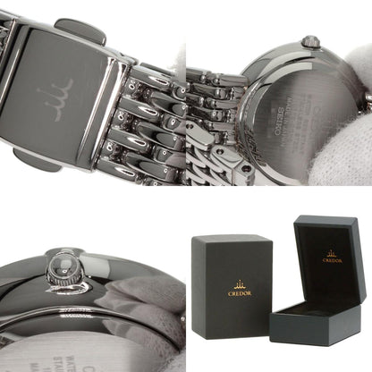 SEIKO CREDOR BezelDiamond Watches GSTE849 1E70-0CY0 Stainless Steel/Stainless Steel Ladies