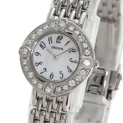 SEIKO CREDOR BezelDiamond Watches GSTE849 1E70-0CY0 Stainless Steel/Stainless Steel Ladies