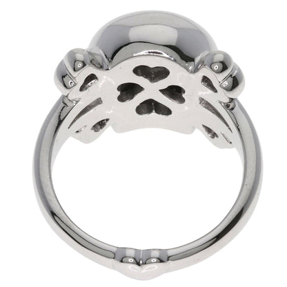 Dior Tete de Mort Skull Diamond #55 Ring K18 White Gold Ladies [Used]