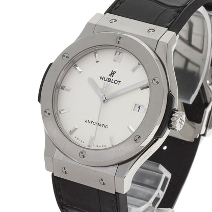 HUBLOT Classic Fusion Oparin Watches 511.NX.2611.LR Titanium/Rubber xLeather mens
