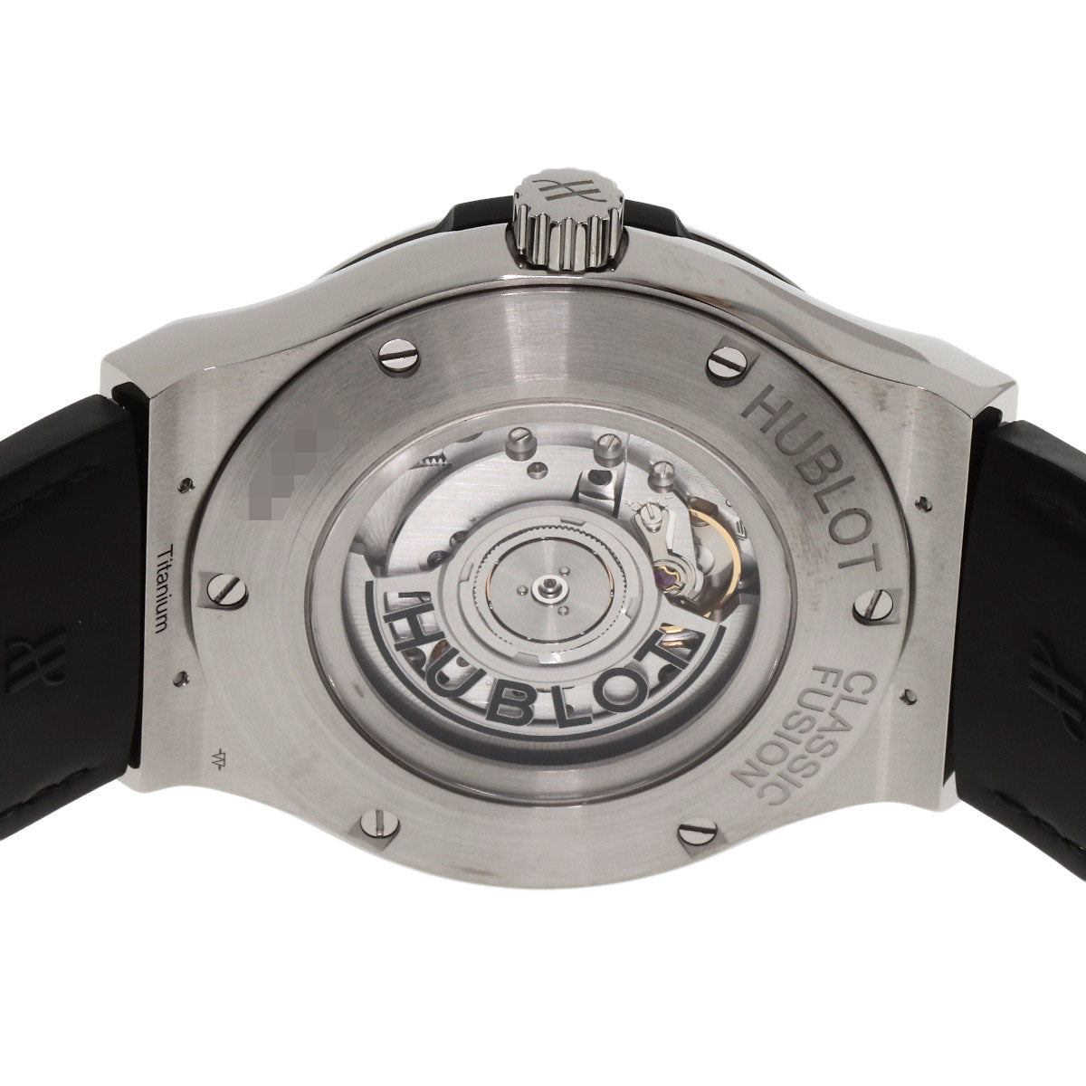 HUBLOT Classic Fusion Oparin Watches 511.NX.2611.LR Titanium/Rubber xLeather mens