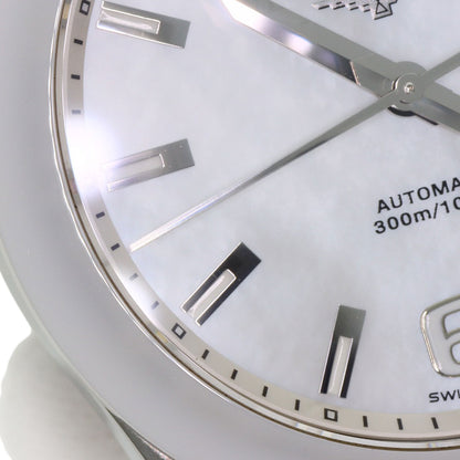LONGINES Conquest White Ceramic Watches L3.657.4 Stainless Steel/Stainless Steel mens