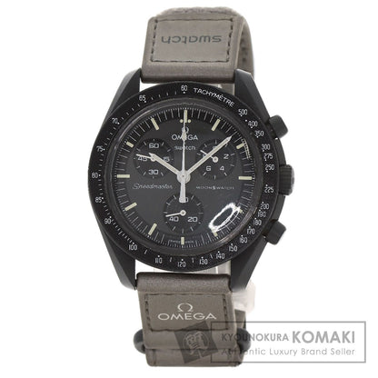 Swatch Omega collaboration Moon Swatch Mission to Mercury Watches SO33A100 Ceramic/Nylon mens