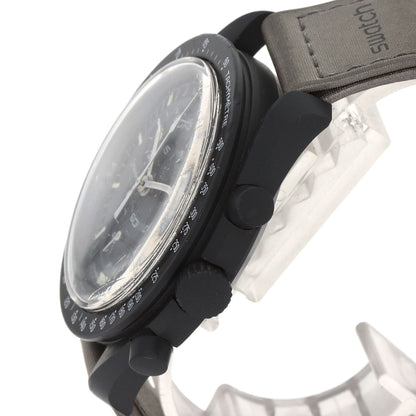 Swatch Omega collaboration Moon Swatch Mission to Mercury Watches SO33A100 Ceramic/Nylon mens