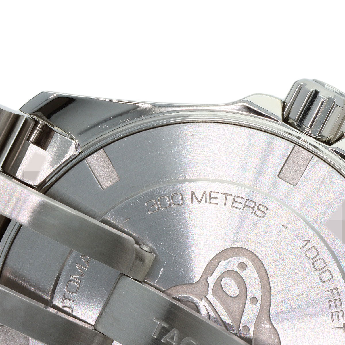 TAG HEUER Aquaracer Caliber 5 Brown Watches WAY2018 Stainless Steel/Stainless Steel mens