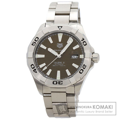 TAG HEUER Aquaracer Caliber 5 Brown Watches WAY2018 Stainless Steel/Stainless Steel mens