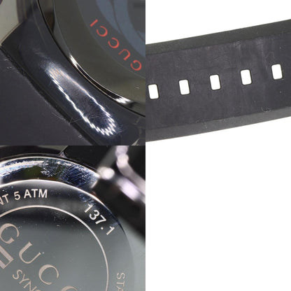 GUCCI Sync SYNC Watches SYNC 137.1 Stainless Steel/Rubber mens