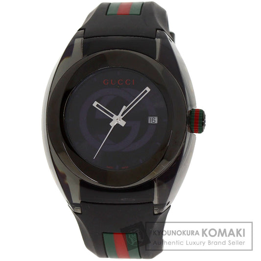 GUCCI Sync SYNC Watches SYNC 137.1 Stainless Steel/Rubber mens