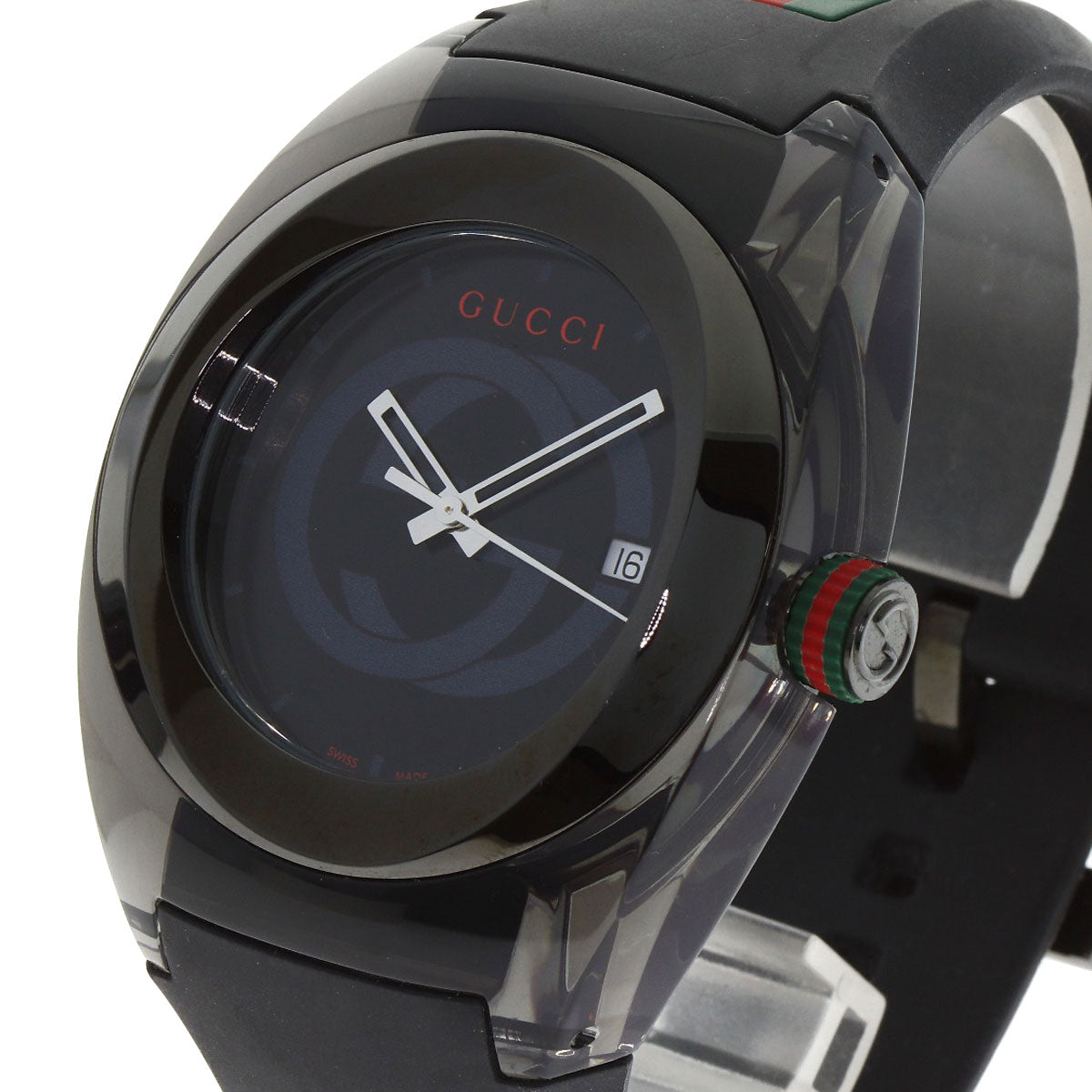 GUCCI Sync SYNC Watches SYNC 137.1 Stainless Steel/Rubber mens