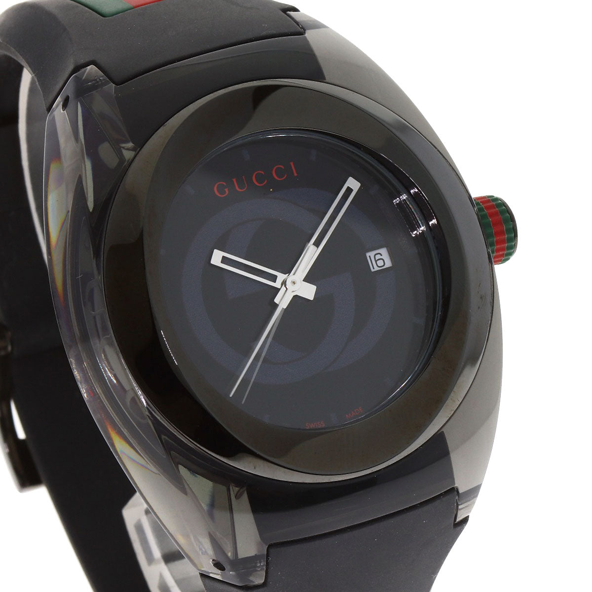 GUCCI Sync SYNC Watches SYNC 137.1 Stainless Steel/Rubber mens