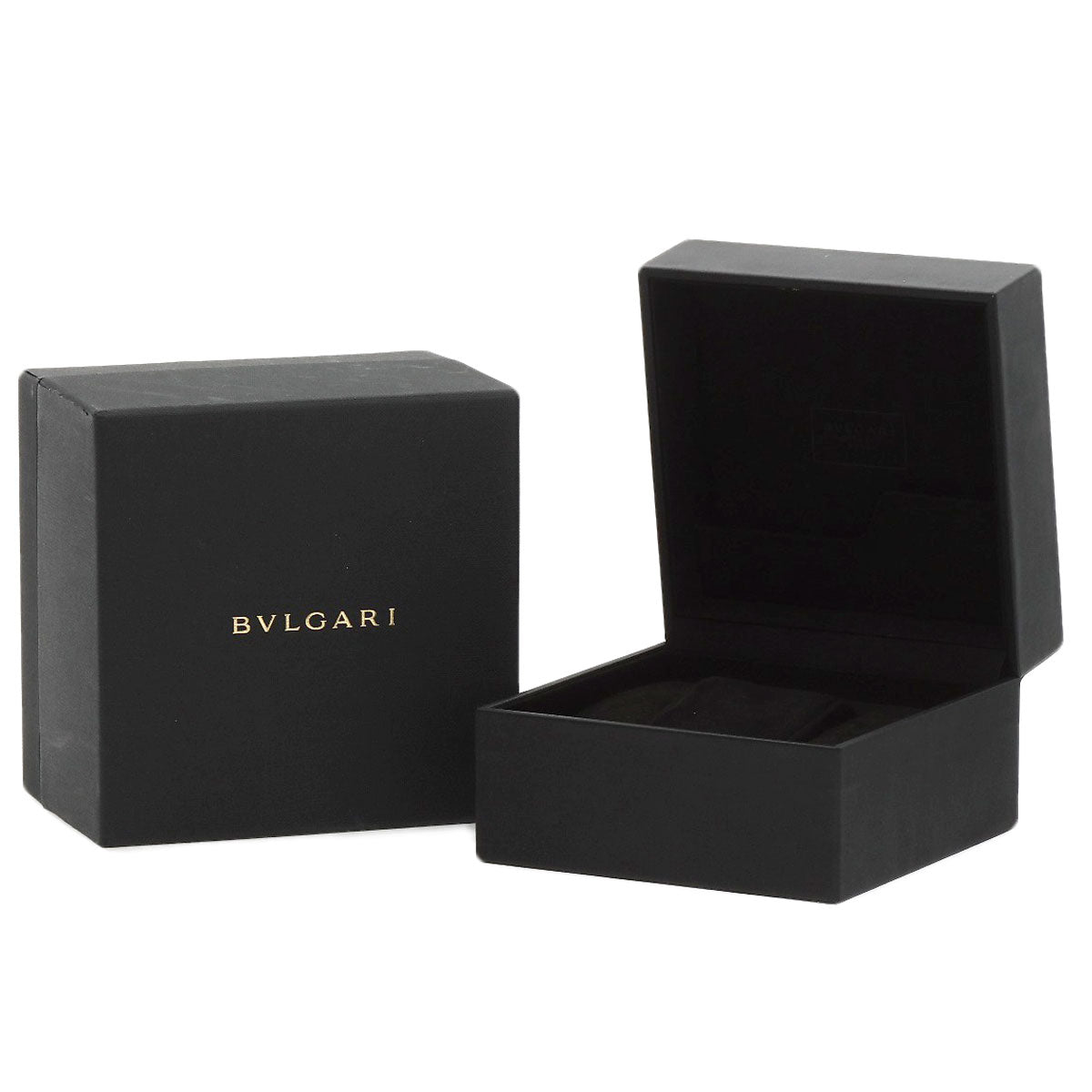 BVLGARI BVLGARI BVLGARI Black Diamond Like Carbon Watches BB33S Stainless Steel/Black DLC Boys