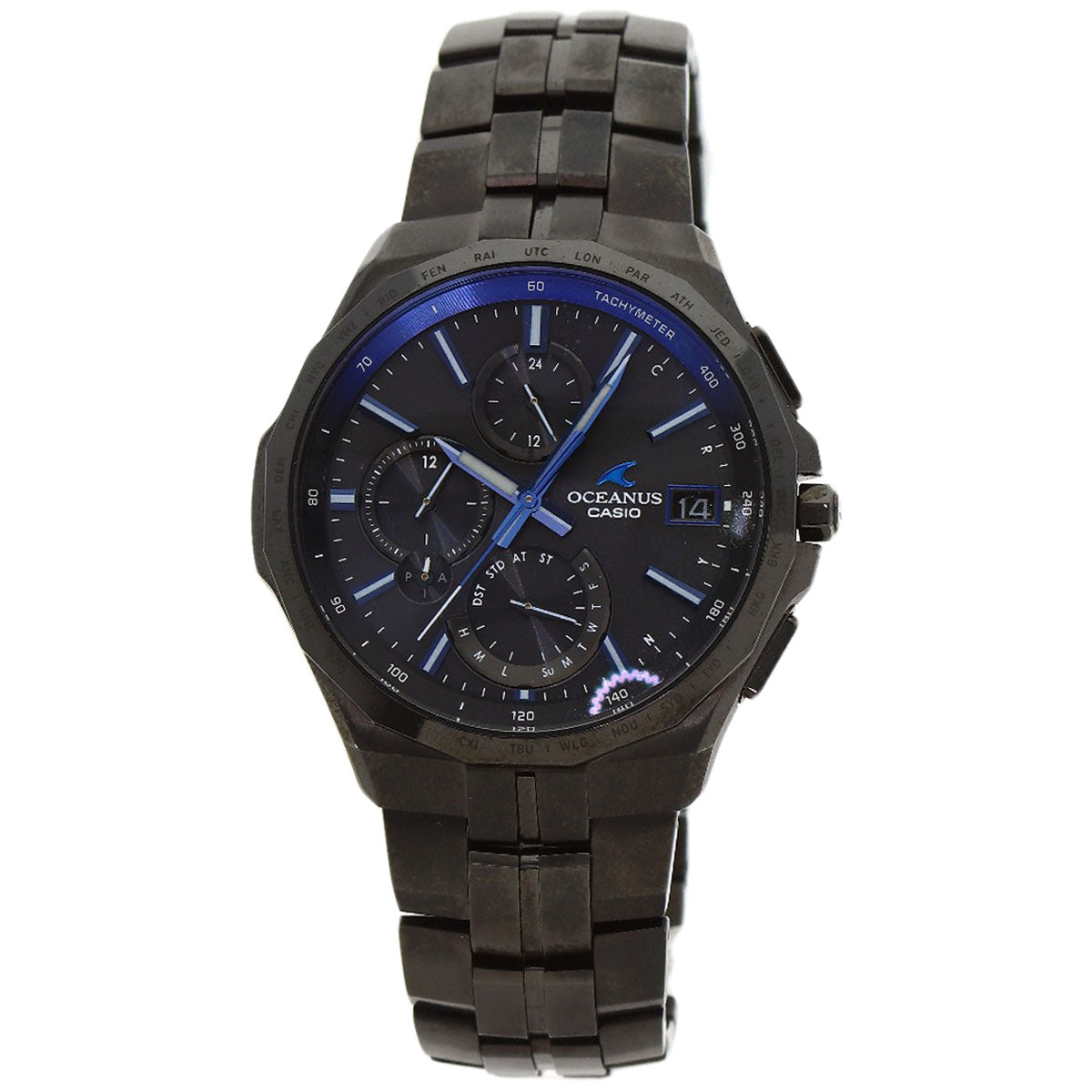 CASIO Oceanus Manta S5000 Series Watches OCW-S5000B-1AJF Titanium/Titanium mens