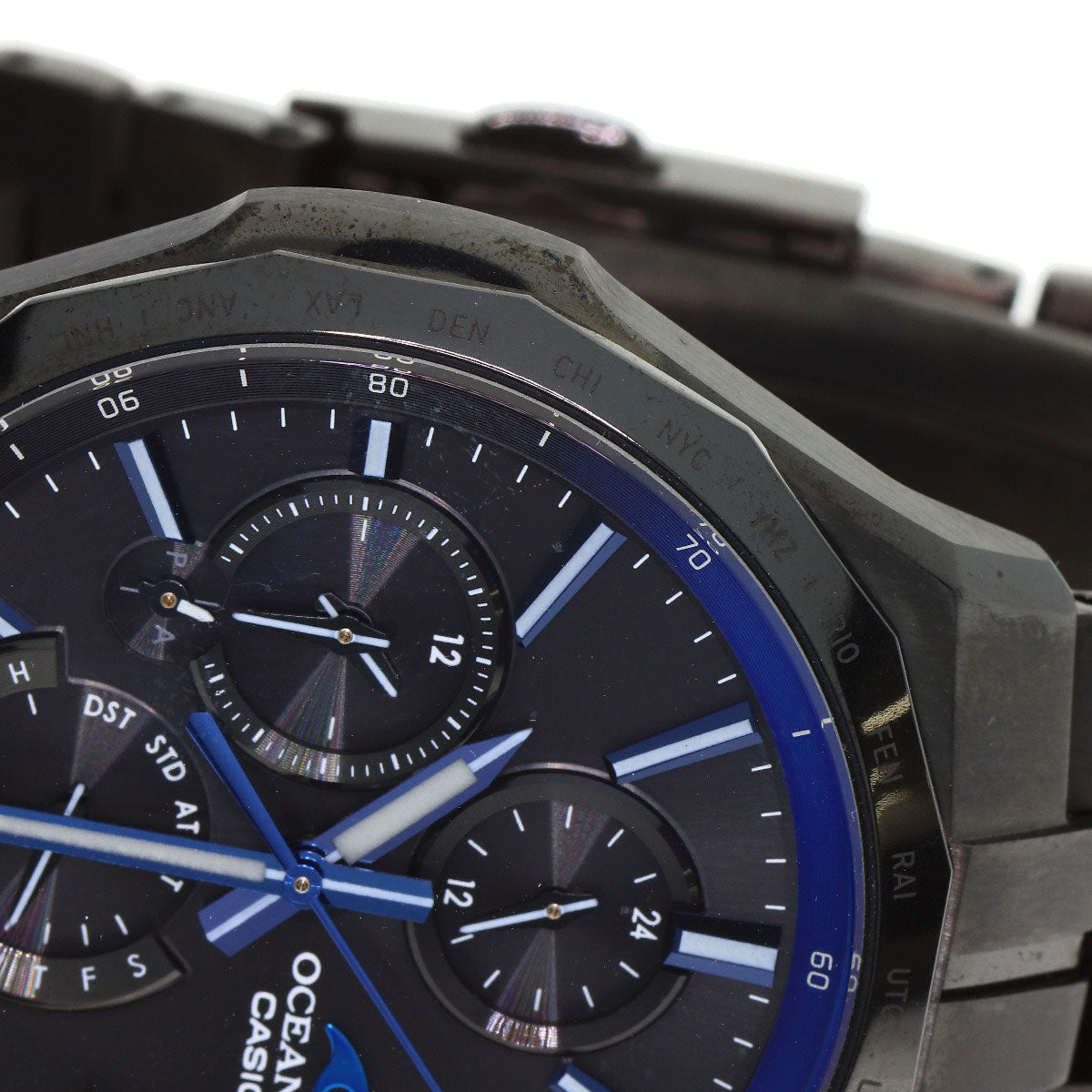 CASIO Oceanus Manta S5000 Series Watches OCW-S5000B-1AJF Titanium/Titanium mens