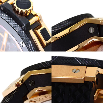 HUBLOT big Bang Watches 301.PB.131.RX K18 Pink Gold/Rubber mens