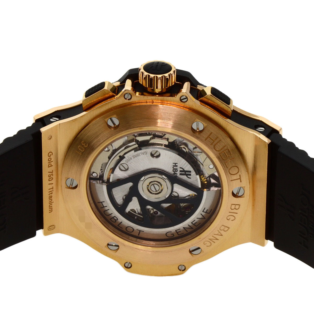 HUBLOT big Bang Watches 301.PB.131.RX K18 Pink Gold/Rubber mens