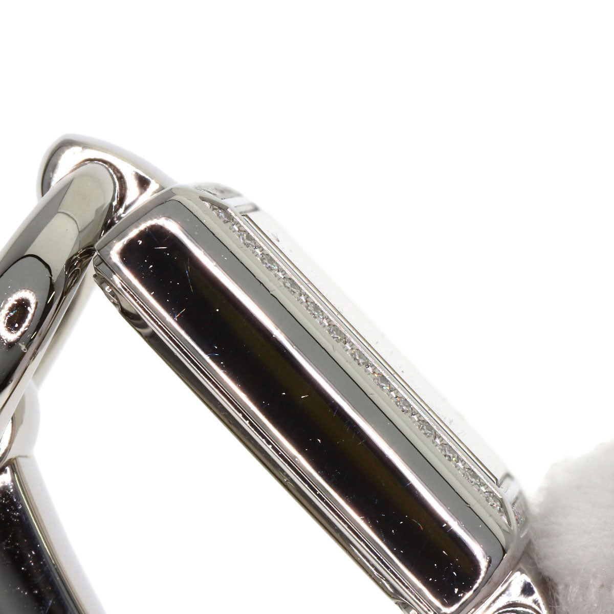 グッチ 120.00 トルナヴォーニ 4P ベゼル ダイヤモンド 腕時計 ステンレススチール/SS レディース 【中古】【GUCCI】