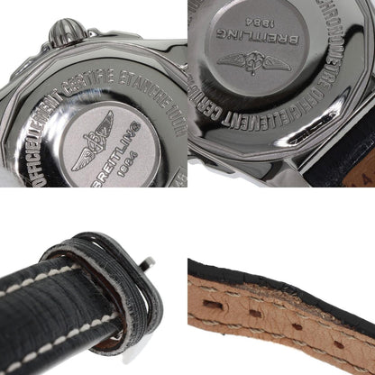 BREITLING Galactic 29 8P Bezel Diamond Watches A72348 Stainless Steel/Leather Ladies