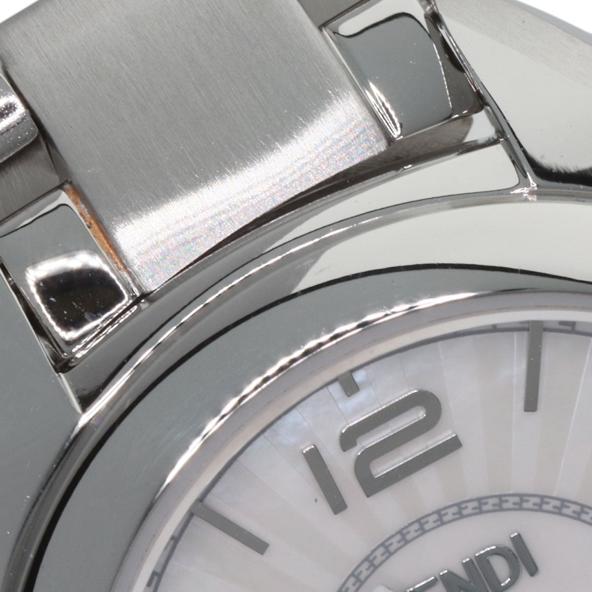 FENDI Moment Watches 21000S Stainless Steel/Stainless Steel Ladies