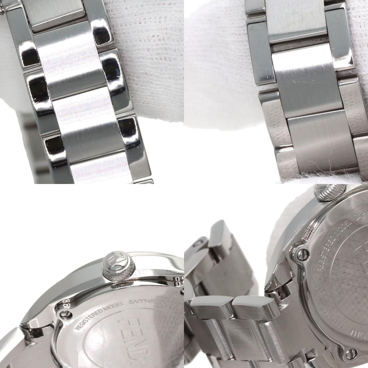 FENDI Moment Watches 21000S Stainless Steel/Stainless Steel Ladies