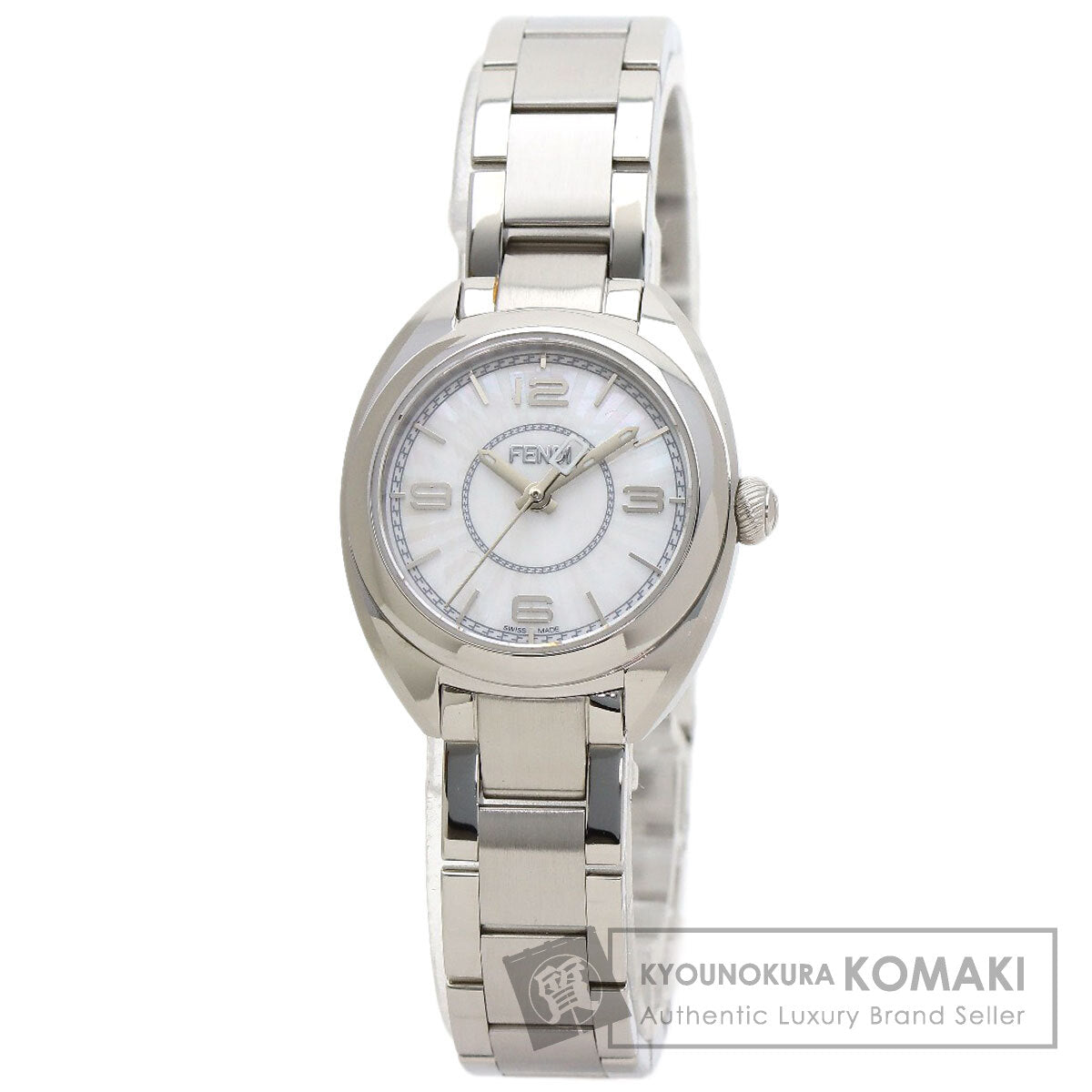 FENDI Moment Watches 21000S Stainless Steel/Stainless Steel Ladies