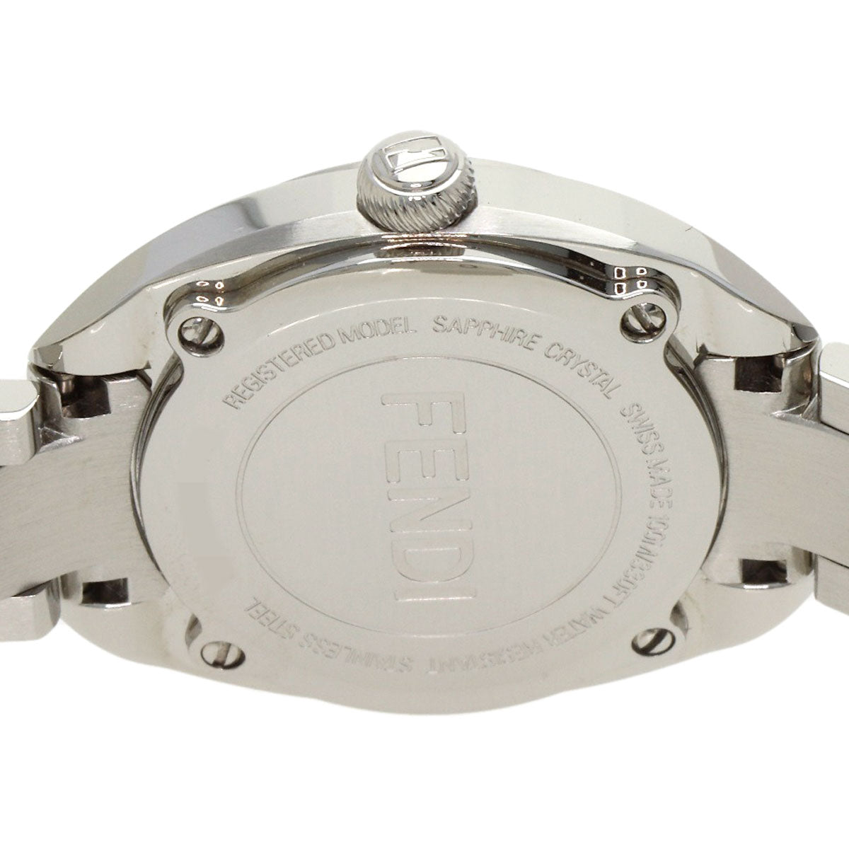 FENDI Moment Watches 21000S Stainless Steel/Stainless Steel Ladies