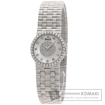 PIAGET Tradition Diamond Watches 9706G2 K18 White Gold/K18 White Gold Ladies