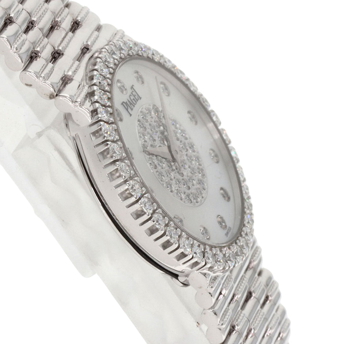 PIAGET Tradition Diamond Watches 9706G2 K18 White Gold/K18 White Gold Ladies