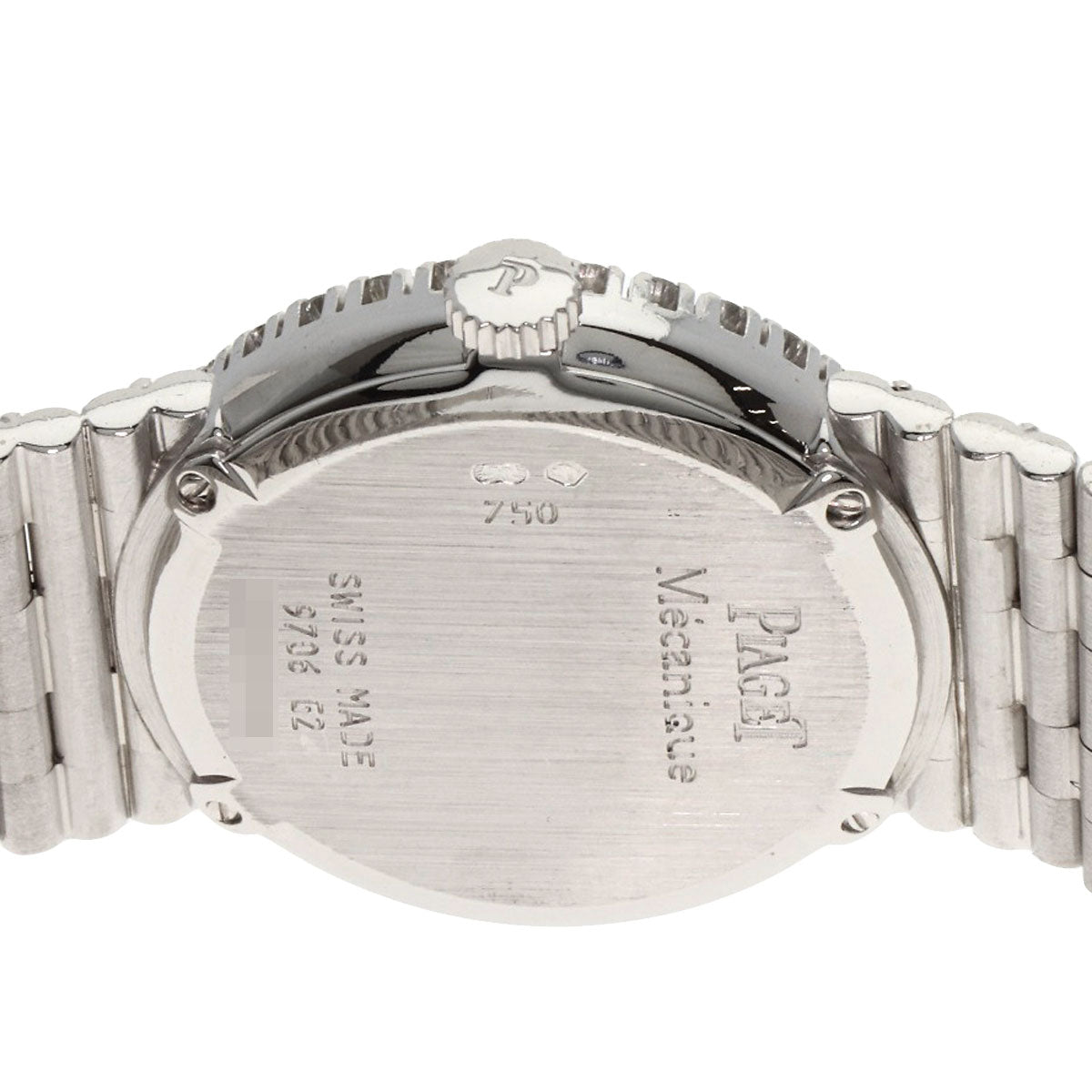 PIAGET Tradition Diamond Watches 9706G2 K18 White Gold/K18 White Gold Ladies