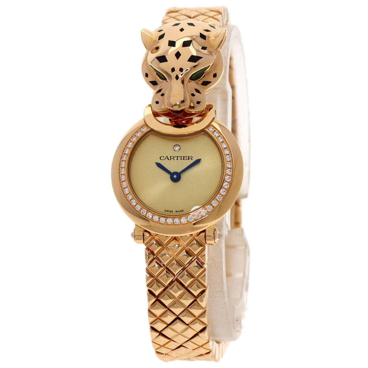 CARTIER PANTHERE Unused Diamond with time setting pin Watches HPI01381 K18 Pink Gold/18K Pink Gold Ladies