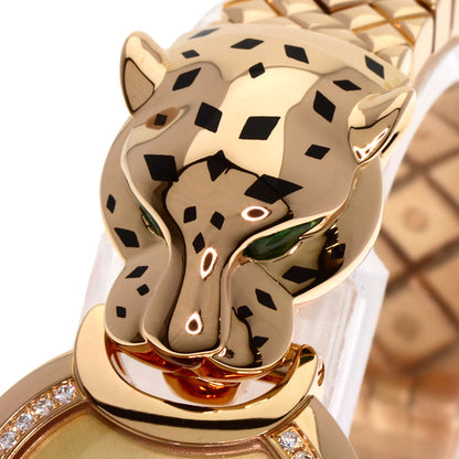 CARTIER PANTHERE Unused Diamond with time setting pin Watches HPI01381 K18 Pink Gold/18K Pink Gold Ladies