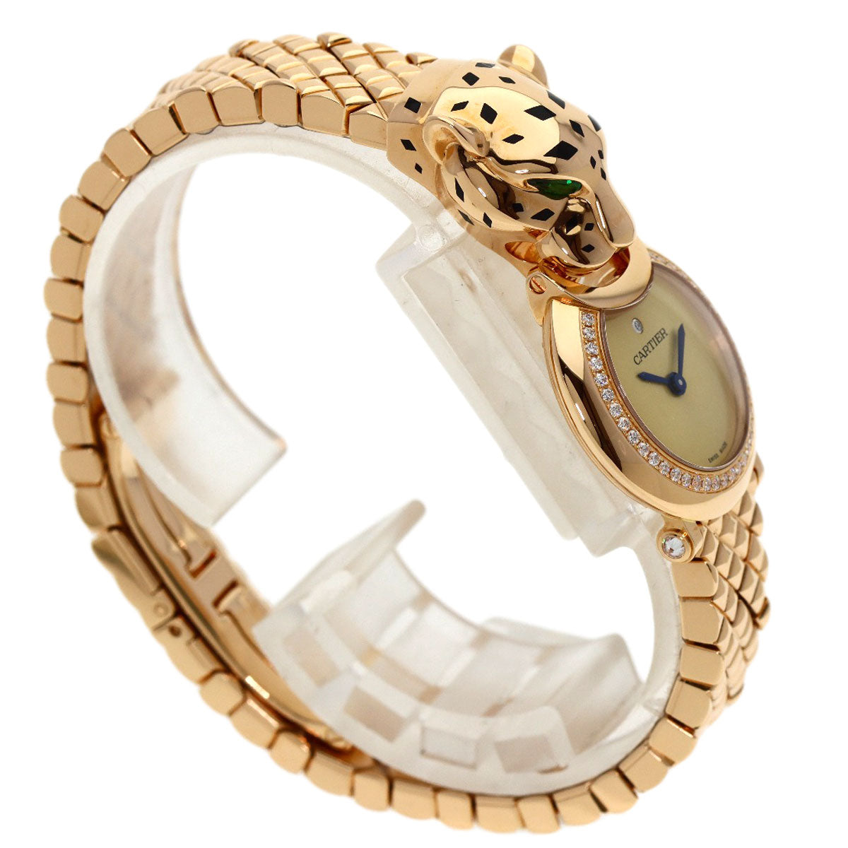 CARTIER PANTHERE Unused Diamond with time setting pin Watches HPI01381 K18 Pink Gold/18K Pink Gold Ladies
