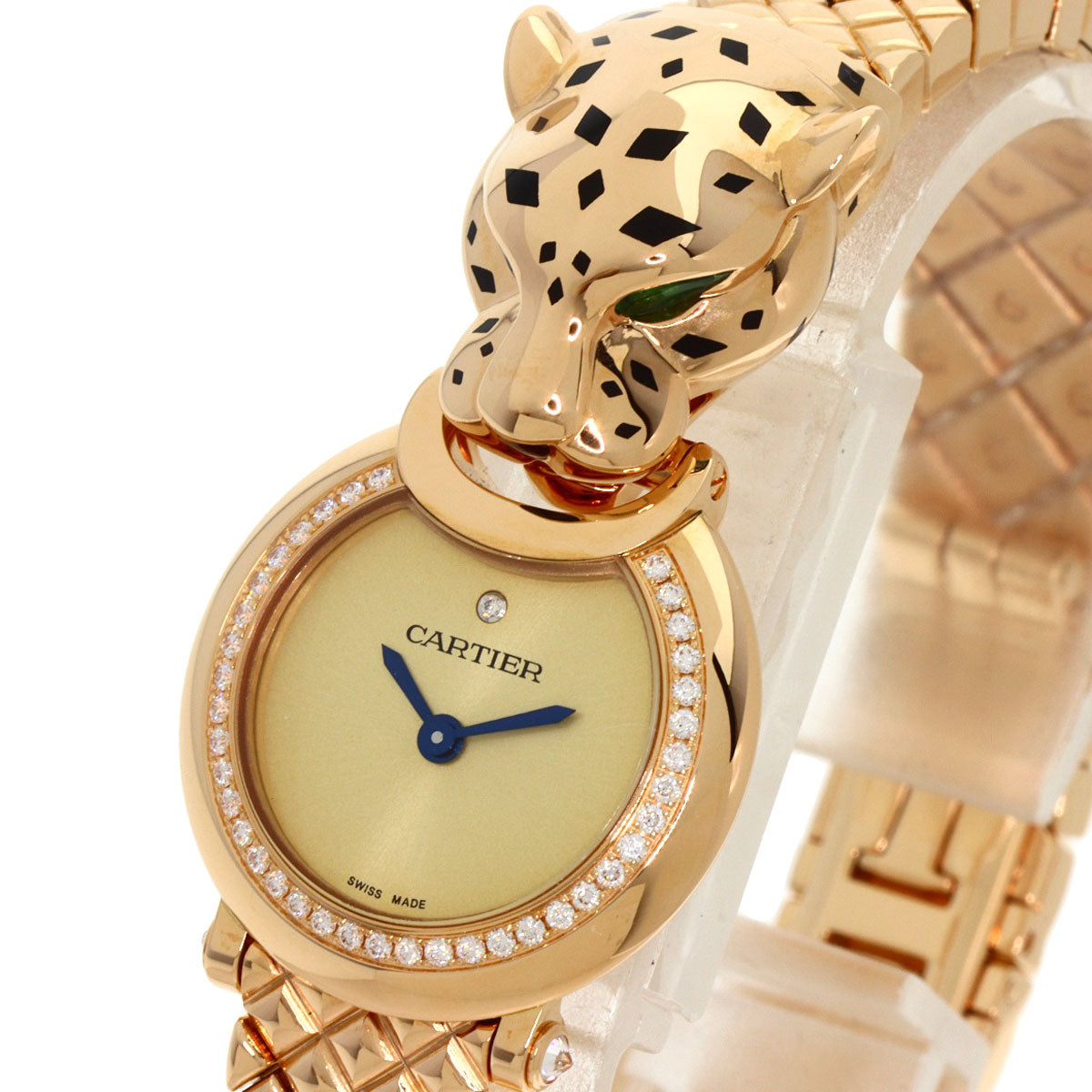 CARTIER PANTHERE Unused Diamond with time setting pin Watches HPI01381 K18 Pink Gold/18K Pink Gold Ladies