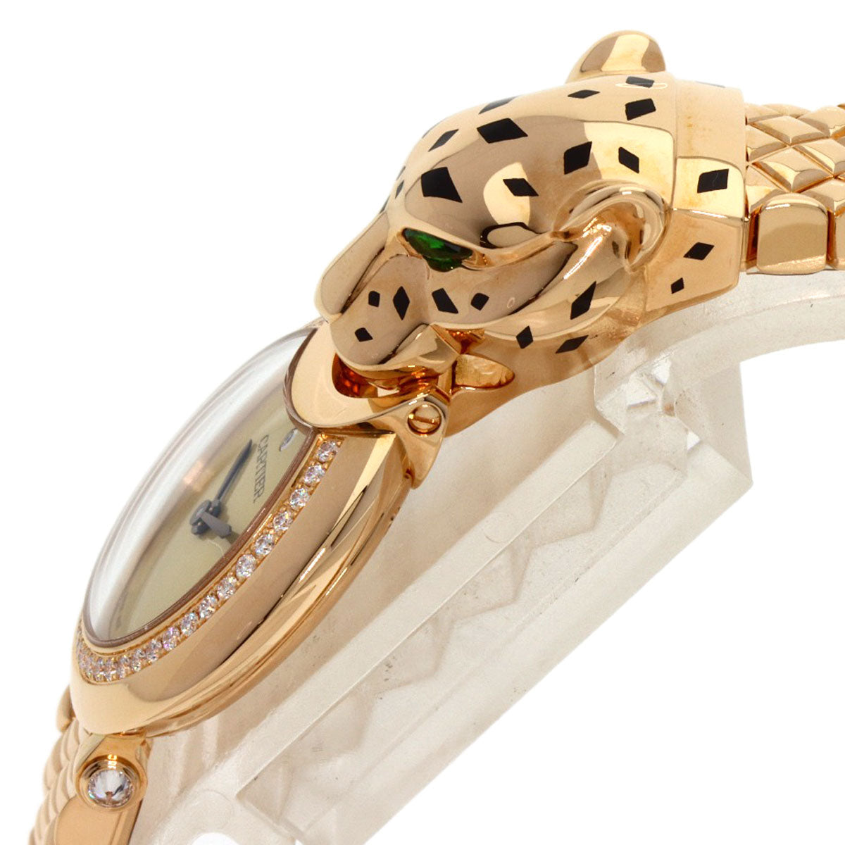 CARTIER PANTHERE Unused Diamond with time setting pin Watches HPI01381 K18 Pink Gold/18K Pink Gold Ladies