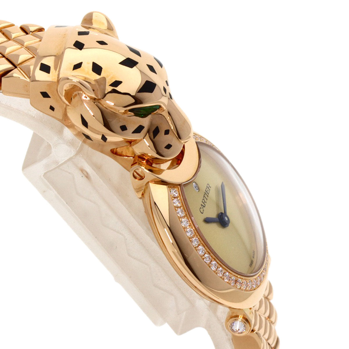 CARTIER PANTHERE Unused Diamond with time setting pin Watches HPI01381 K18 Pink Gold/18K Pink Gold Ladies