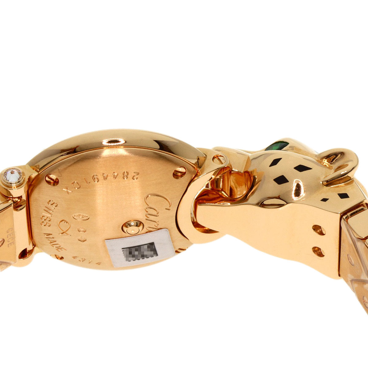 CARTIER PANTHERE Unused Diamond with time setting pin Watches HPI01381 K18 Pink Gold/18K Pink Gold Ladies