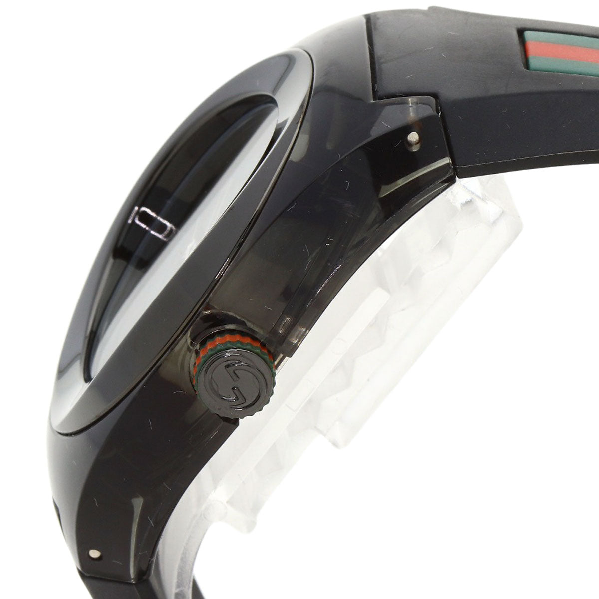 GUCCI SYNC Sherry Line Watches 137.1 Stainless Steel/Rubber mens