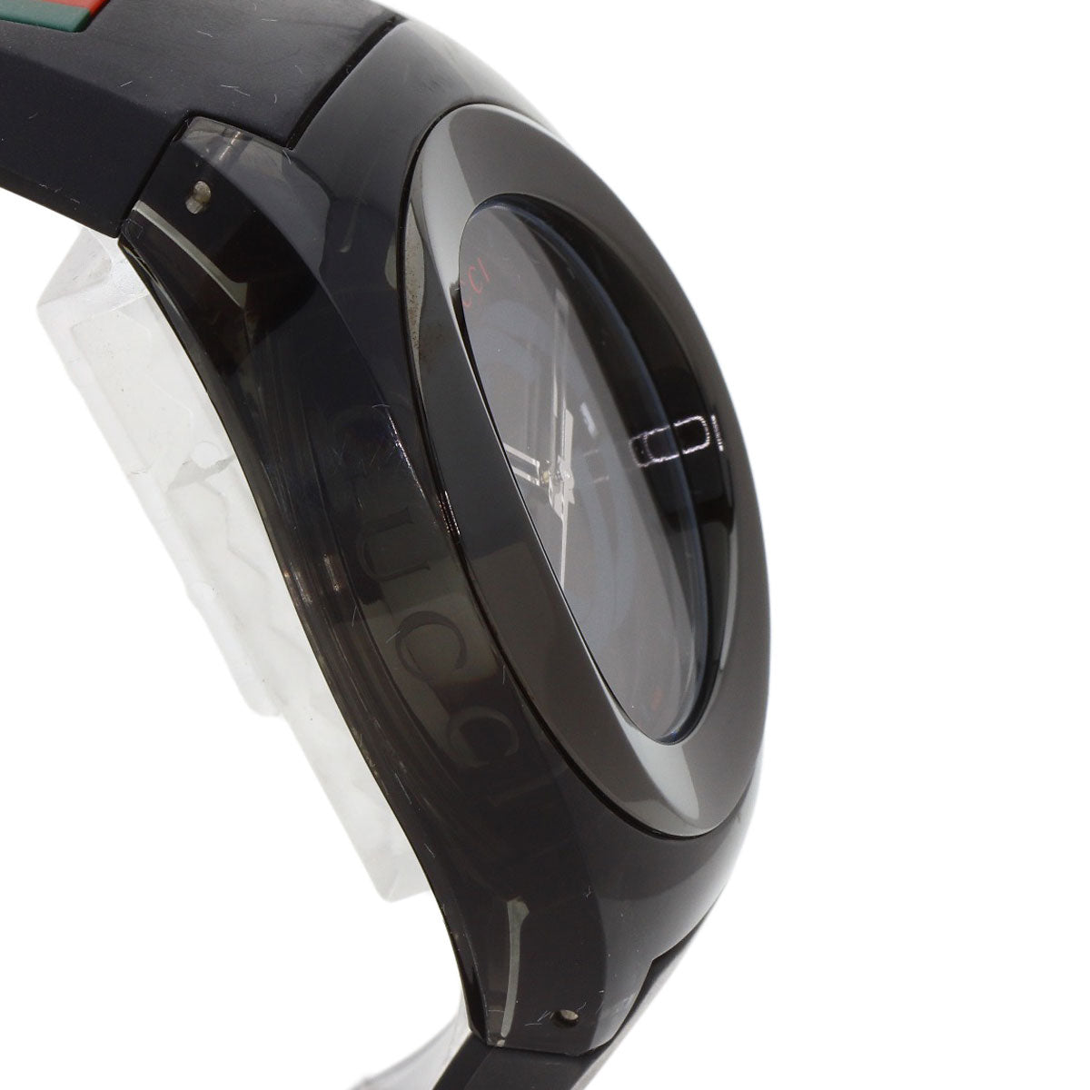 GUCCI SYNC Sherry Line Watches 137.1 Stainless Steel/Rubber mens