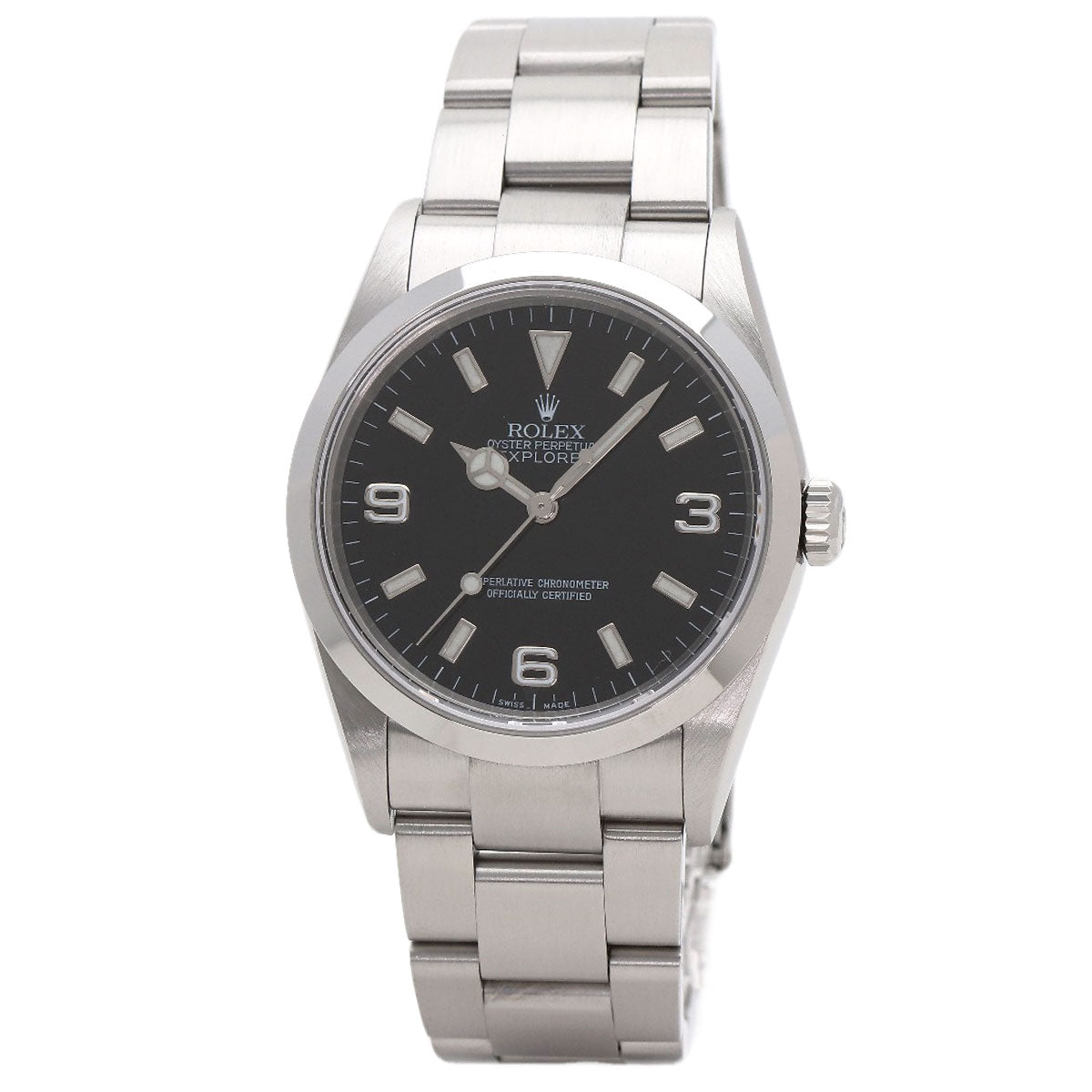 ROLEX Explorer 1 Watches 114270 Stainless Steel/Stainless Steel mens